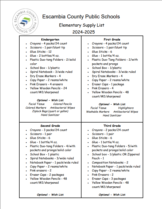 school list pg1